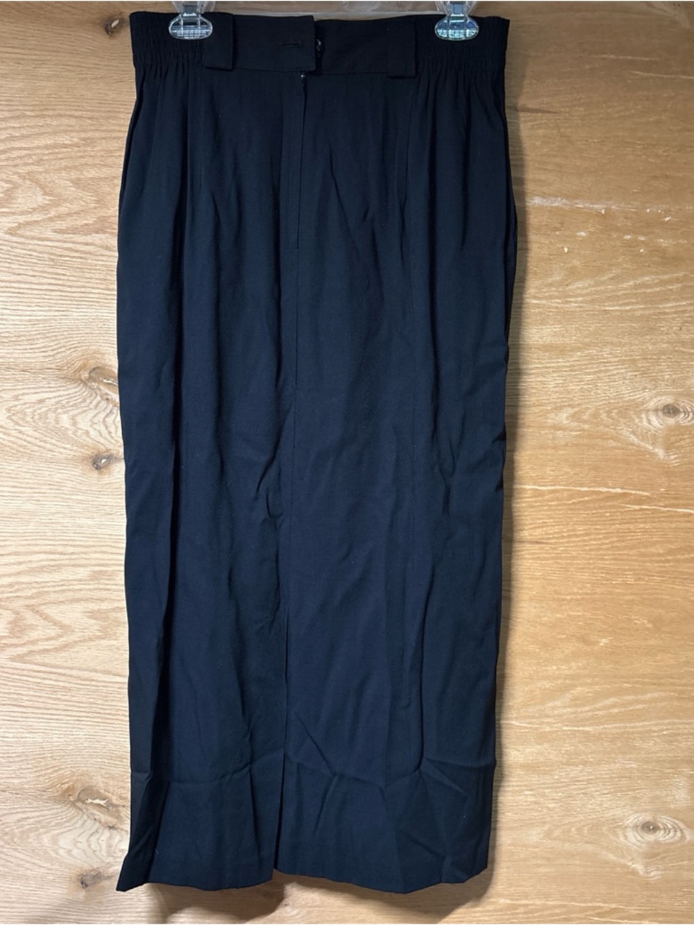 Vintage Black Maxi Skirt - Versatile Everyday Style - Picture 5 of 6